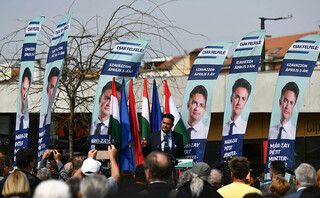 Προεκλογική συγκέντρωση στην Ουγγαρία
